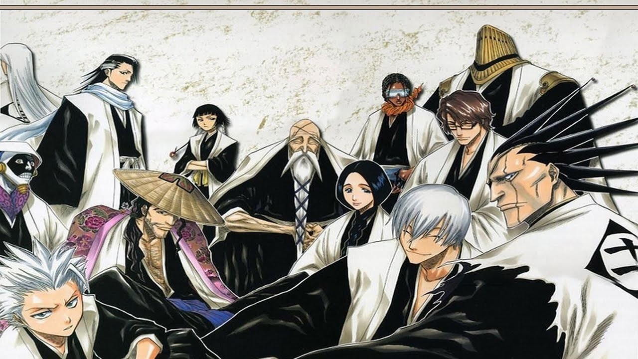 13 captains from Bleach